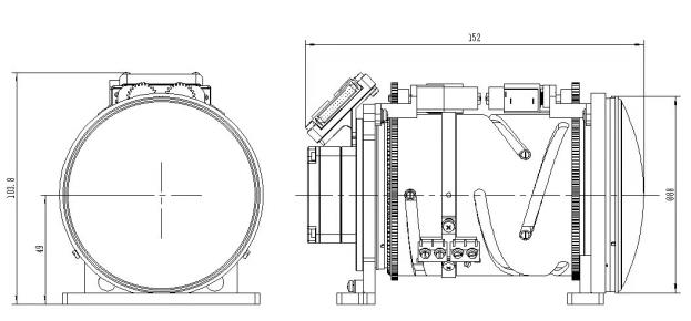 HW25-90F1.2连续变焦热像仪